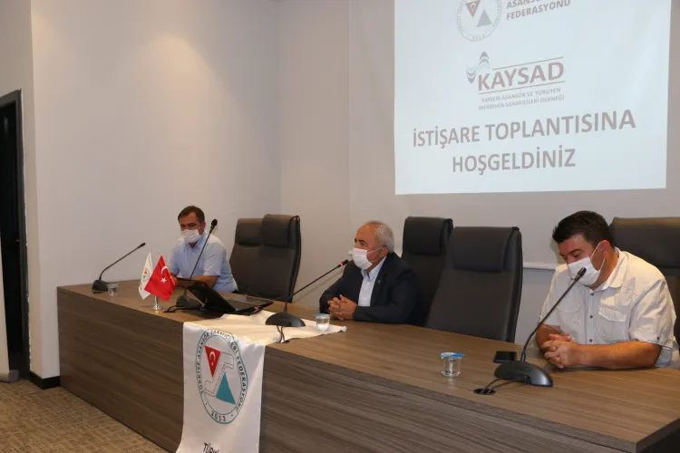 Türkiye Asfed Kayseri’de Sektör Temsilcileri İle Buluştu